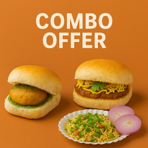 COMBO OFFER VADAPAV,DEBLI AND PANIPORI